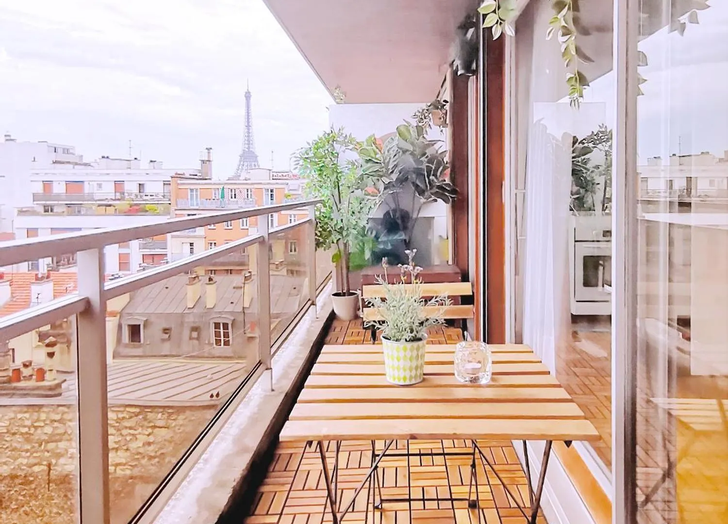 Apartament Cosy Flat With The View Of Eiffel Tower Paryż